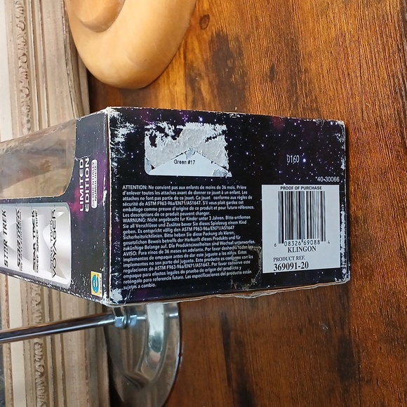 Limited Edition Super VINTAGE HEADLINERS Star Trek Klingon Headliners XL Figure - Picture 8 of 9